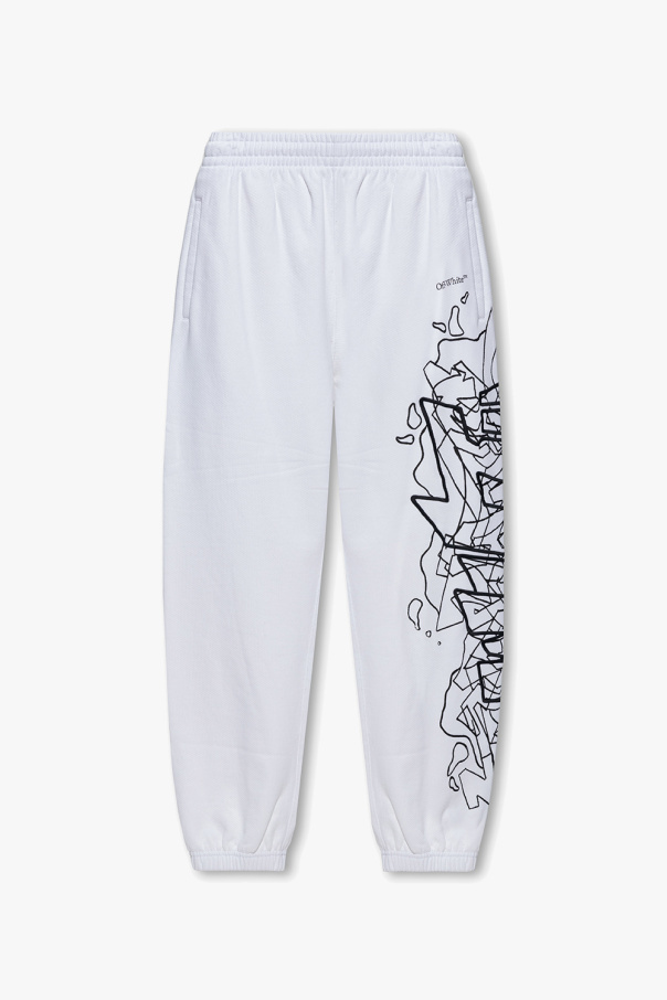 Off-White versace barocco print skinny trousers item
