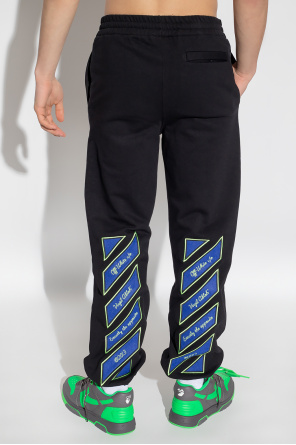 Off-White Sweatpants with logo patch