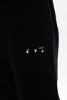 Off-White BLACK Sweatpants with logo