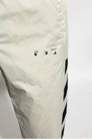 Off-White Женская монограмная сумка armani jeans