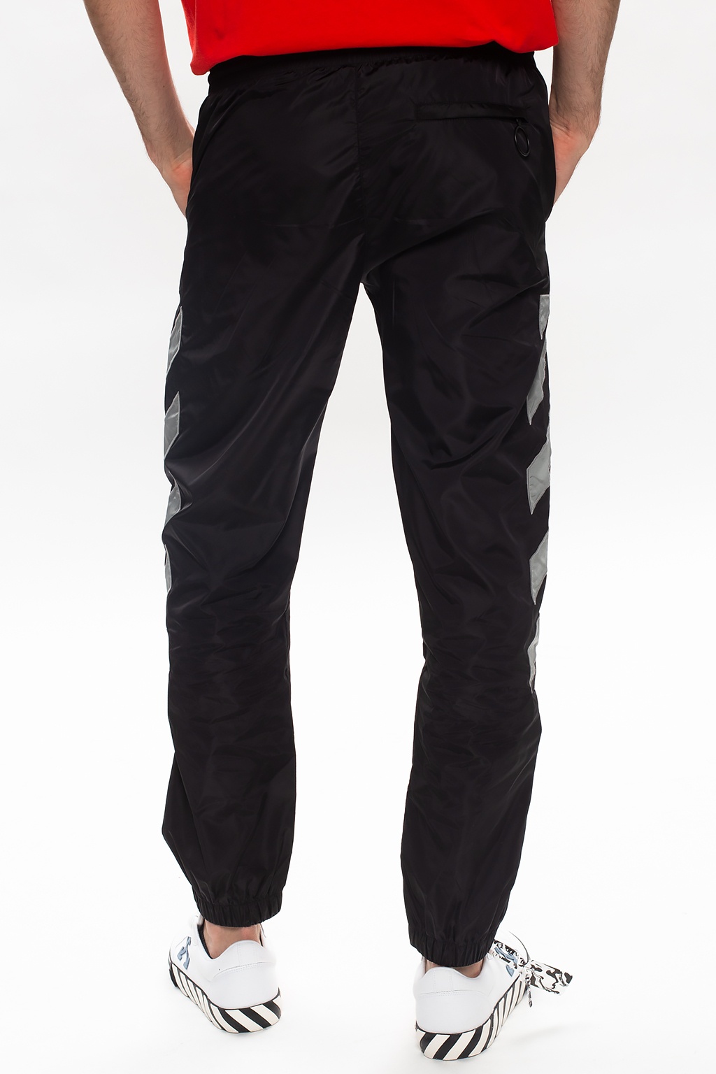 Off-White Side-stripe sweatpants | Men 