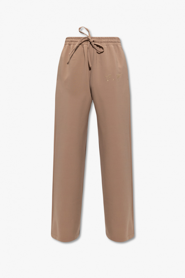 Off-White Wool knitted trousers