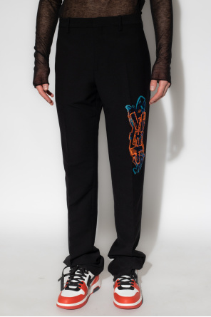 Off-White Printed Sneakers trousers