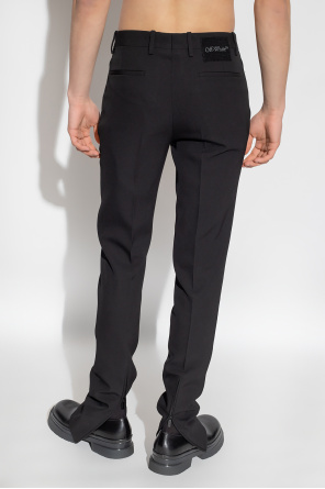Off-White Pleat-front AEROREADY trousers