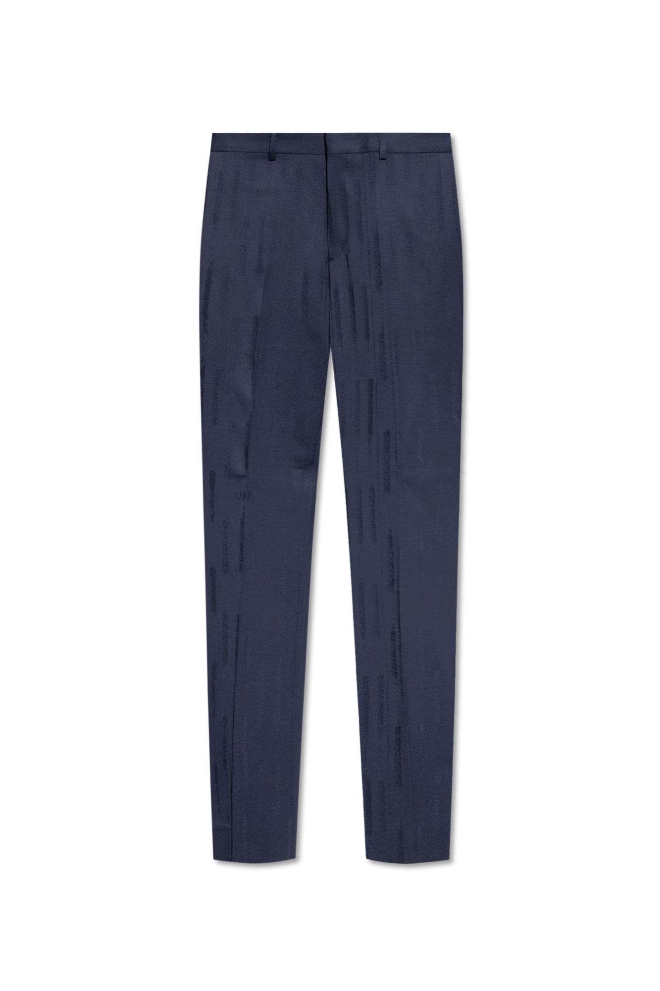 Off-White Wool pleat-front trousers