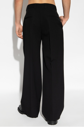 Off-White Wool pleat-front trousers