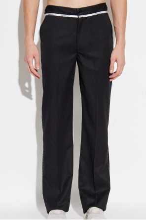Off-White Pantalones de lana