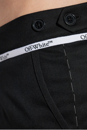 Off-White Pantalones de lana