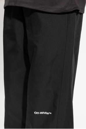 Off-White Ski ruched trousers
