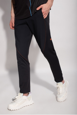 Off-White drawstring loose-fit jeans