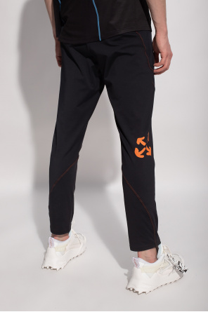 Off-White drawstring loose-fit jeans