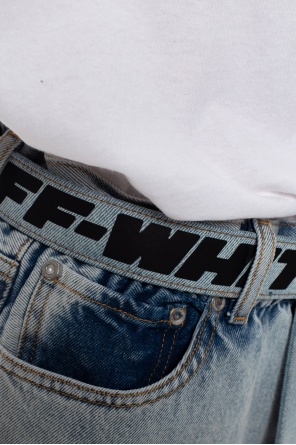 Off-White Look completely stylish wearing ® Genevieve in Windham jeans