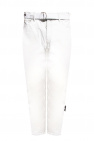 Off-White Womens JAG Jeans Sophia Plus Relaxed Fit Wide Leg Jeans