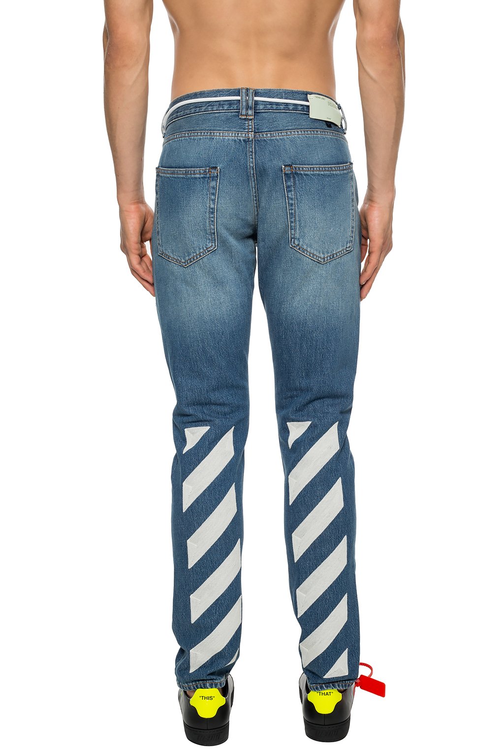Off-White Striped jeans | Men's Clothing Vitkac