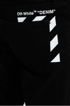Off-White Logo-printed jeans
