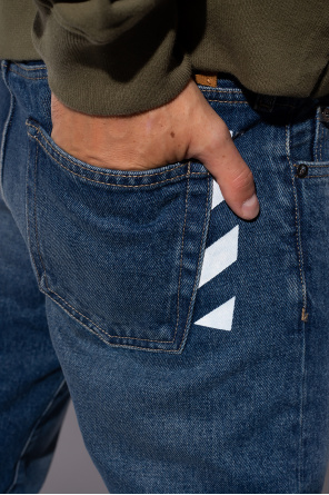 Off-White Logo-printed jeans