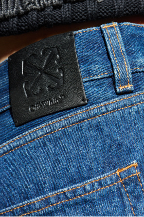 Off-White Jeans im „Straight“-Schnitt