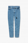Off-White BLUE Slim fit jeans with belt
