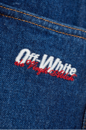 Off-White Jeans mit Logo