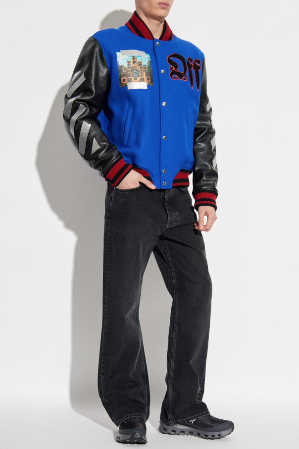 Off-White Jeans mit Logo