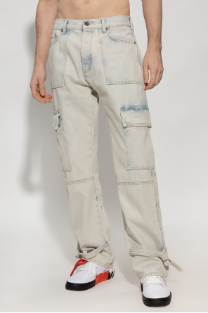 Off-White Embroidered jeans