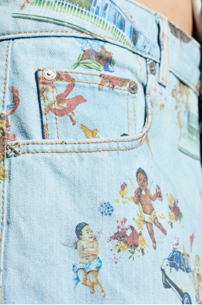 Off-White Shorts mit Druck