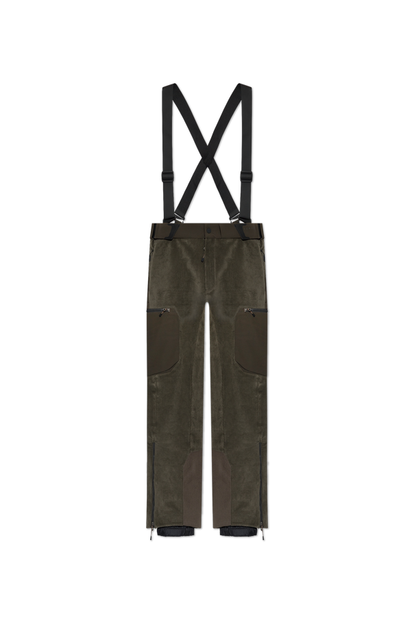 Corduroy Ski Pants with Suspenders od Sease