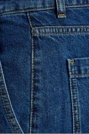 Maison Kitsuné Jeans mit Falten