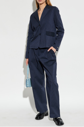 Striped pattern pants od Maison Kitsuné