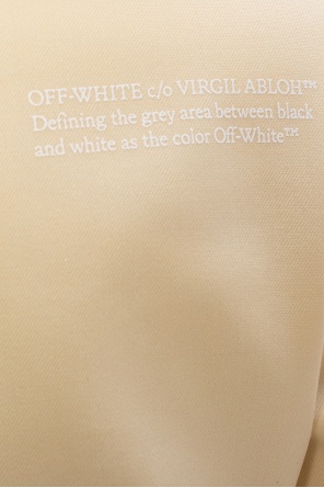 Off-White Wool trousers with pleated panel