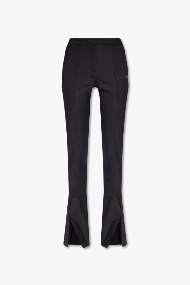 Off-White Trousers with split cuffs