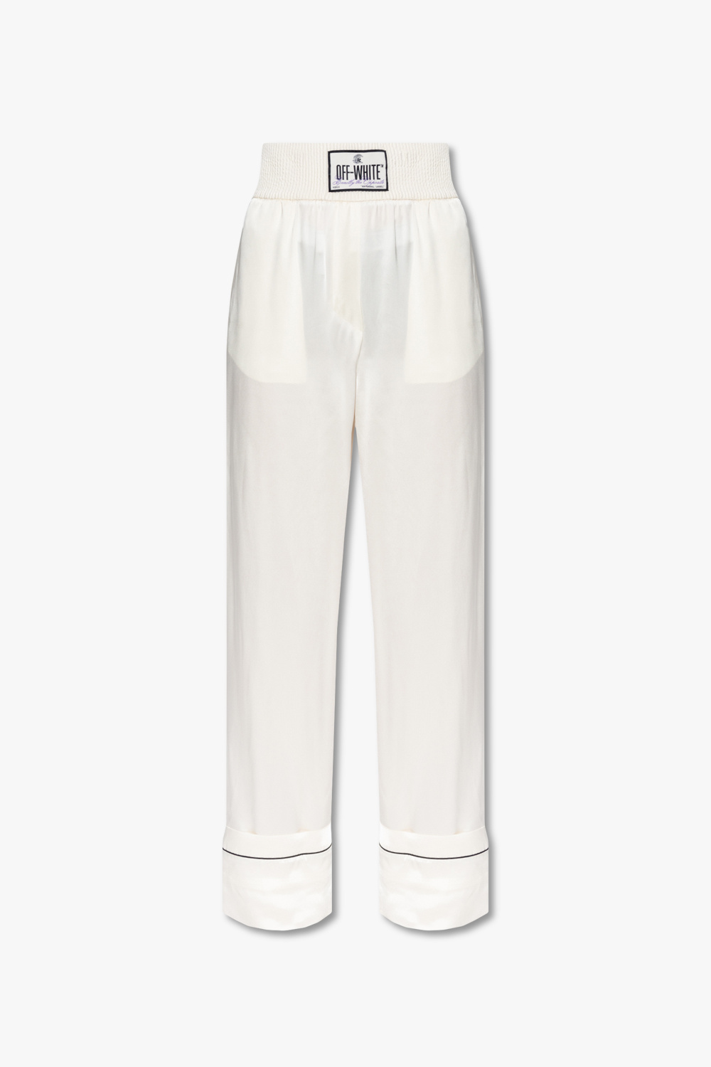 Off-White Trousers with logo