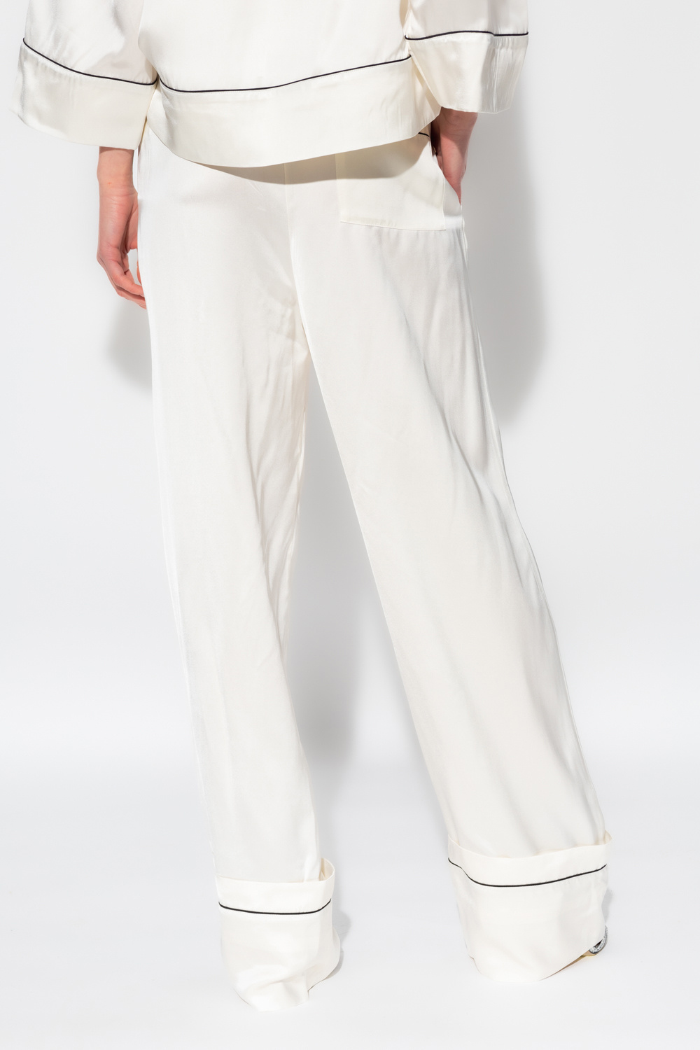 Off-White Trousers with logo