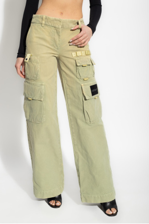Off-White Trousers Bethan with multiple pockets