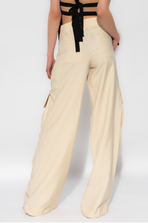 Off-White Trousers with logo