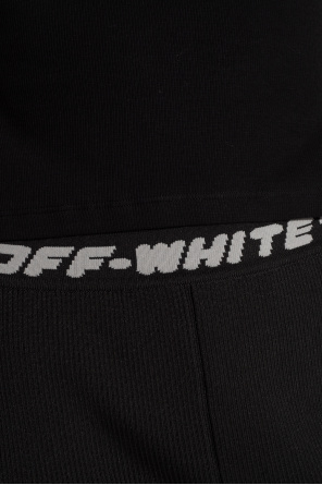 Off-White Prążkowane spodnie