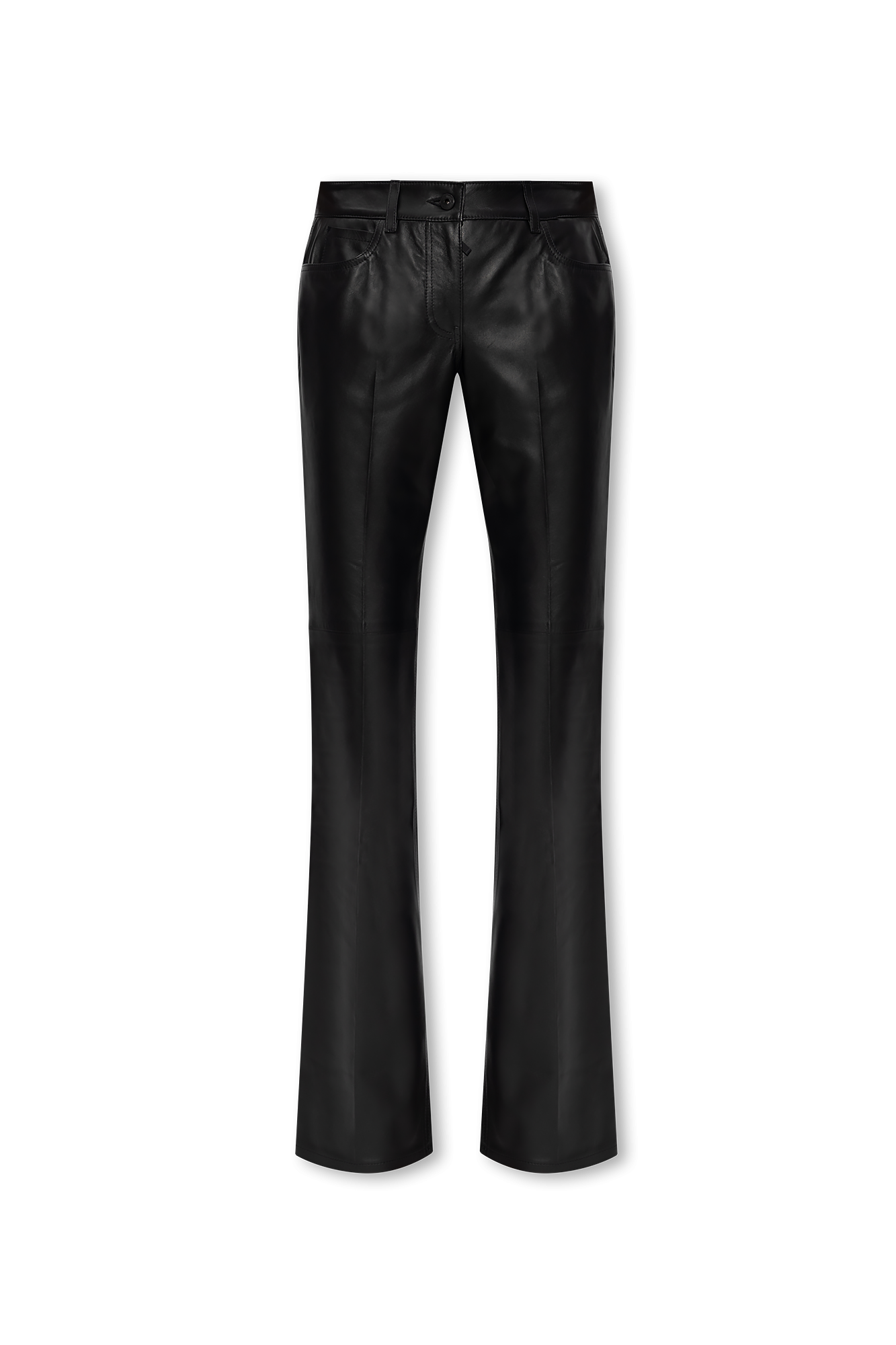 Off-White Leather trousers
