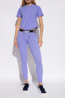 Off-White PURPLE Leggings with logo