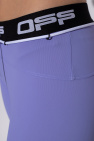 Off-White PURPLE Leggings with logo