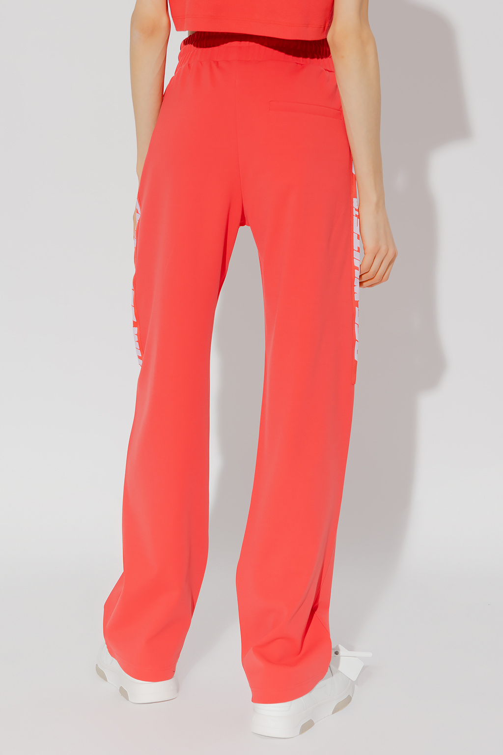 Off-White Jeans Fille Bordeaux Taille