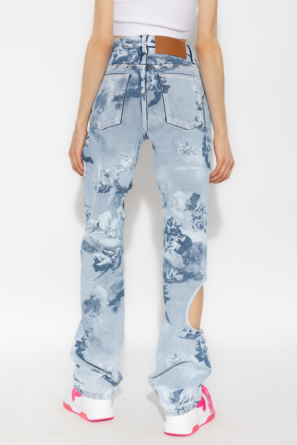 Off-White Jeans Slim Push Up Taille
