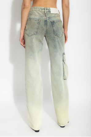 Off-White Jeansy typu ‘baggy’