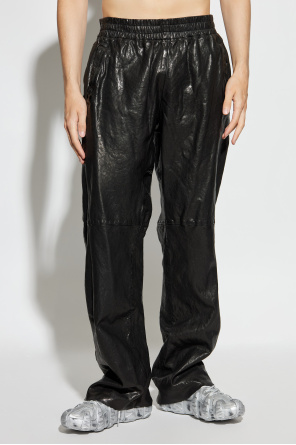 Diesel Pantalones de cuero `P-BRU`