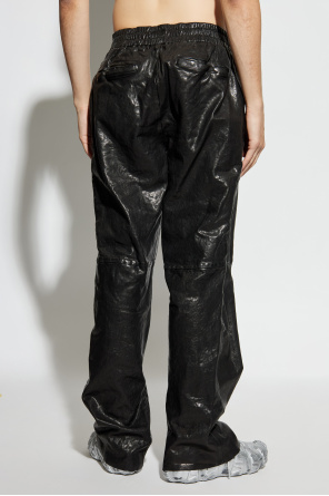 Diesel Pantalones de cuero `P-BRU`