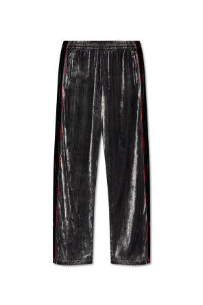 Pantalones deportivos de terciopelo 