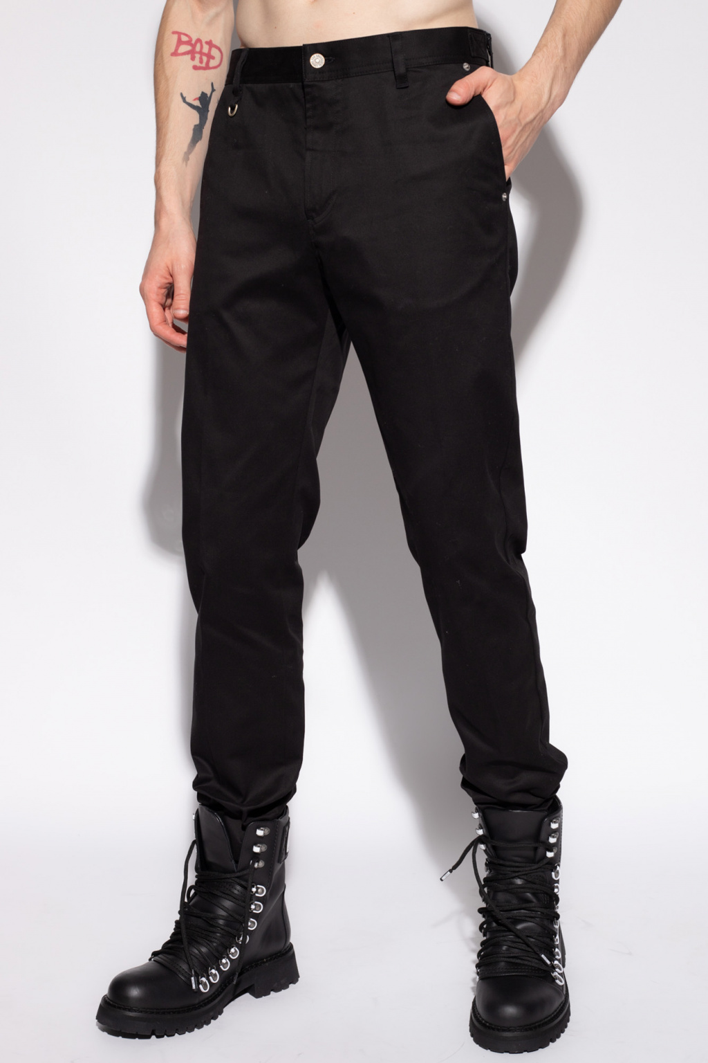 Diesel Dress trousers with logo