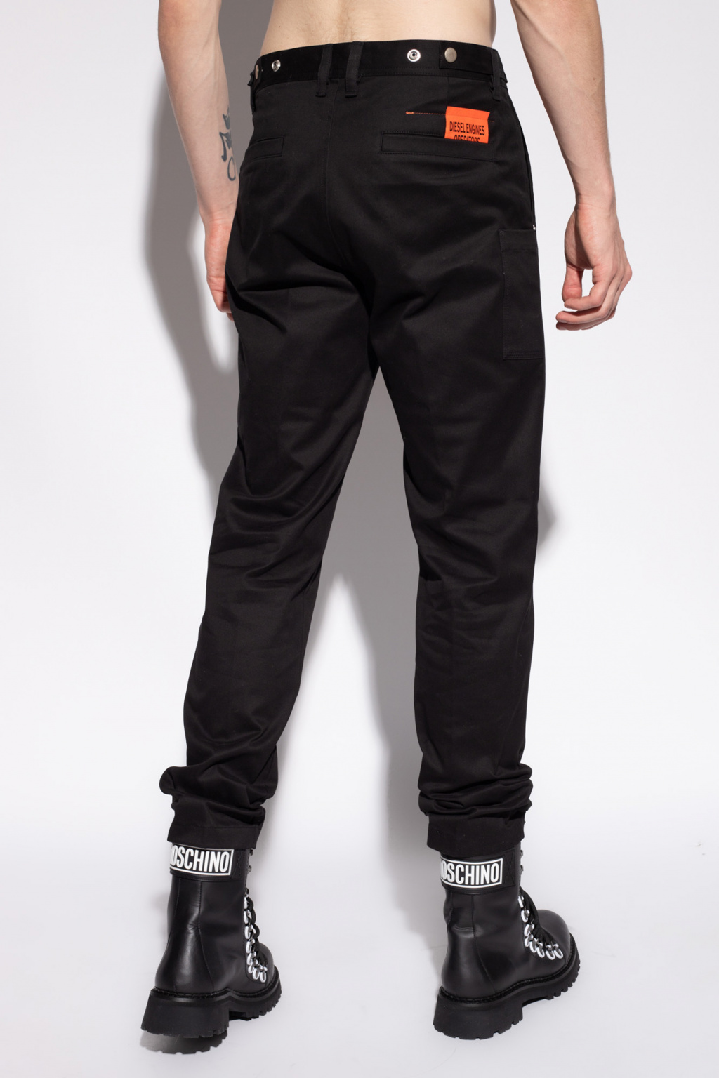 Diesel Dress trousers with logo