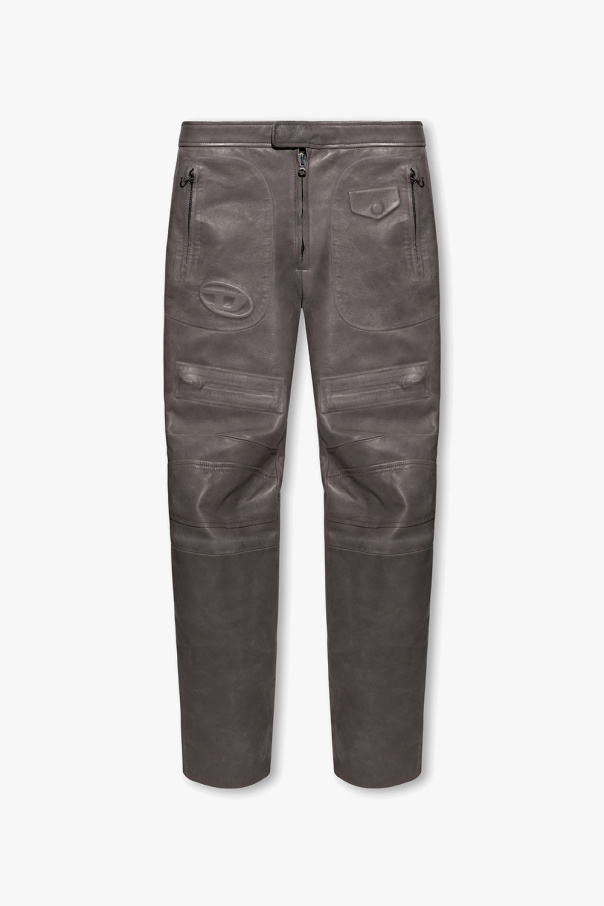 Diesel ‘P-JOSHY’ leather one trousers