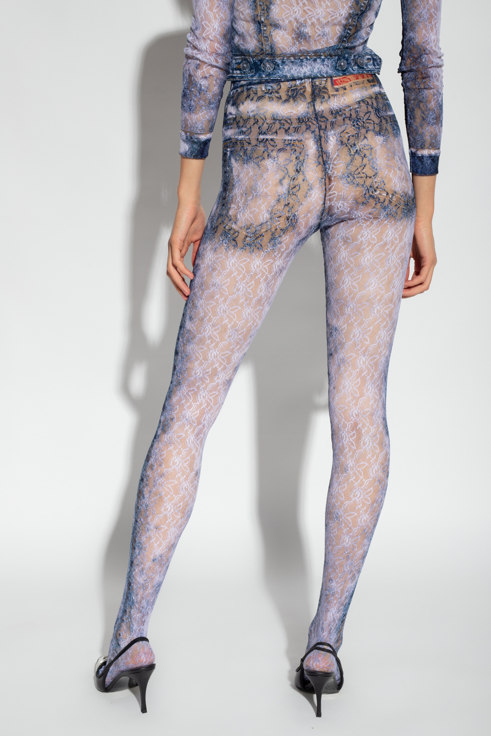 Diesel ‘P-KILL’ lace leggings