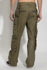 Diesel GREEN ‘P-KON’ trousers with detachable pockets
